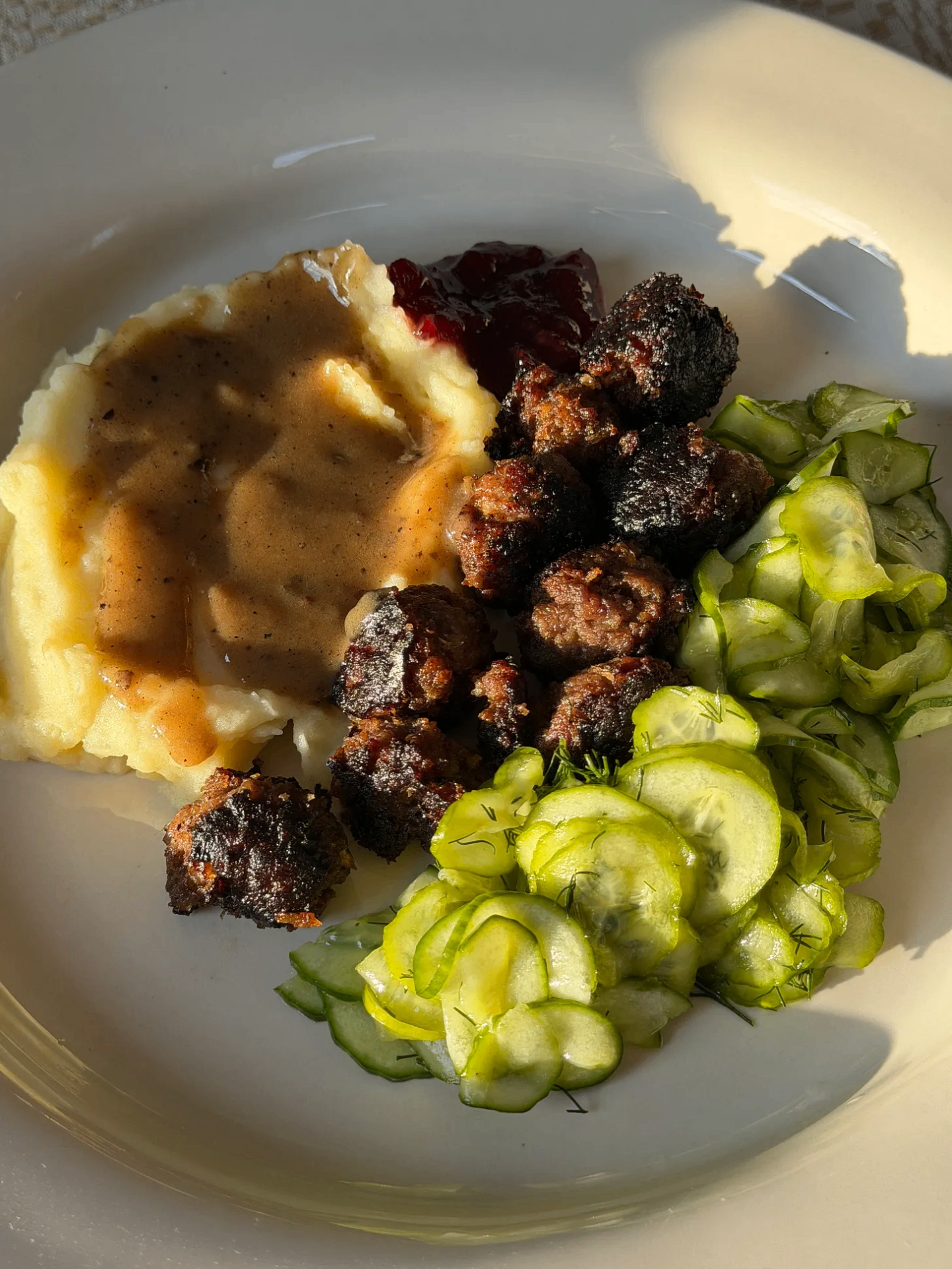 A Swedish Meatball Dinner